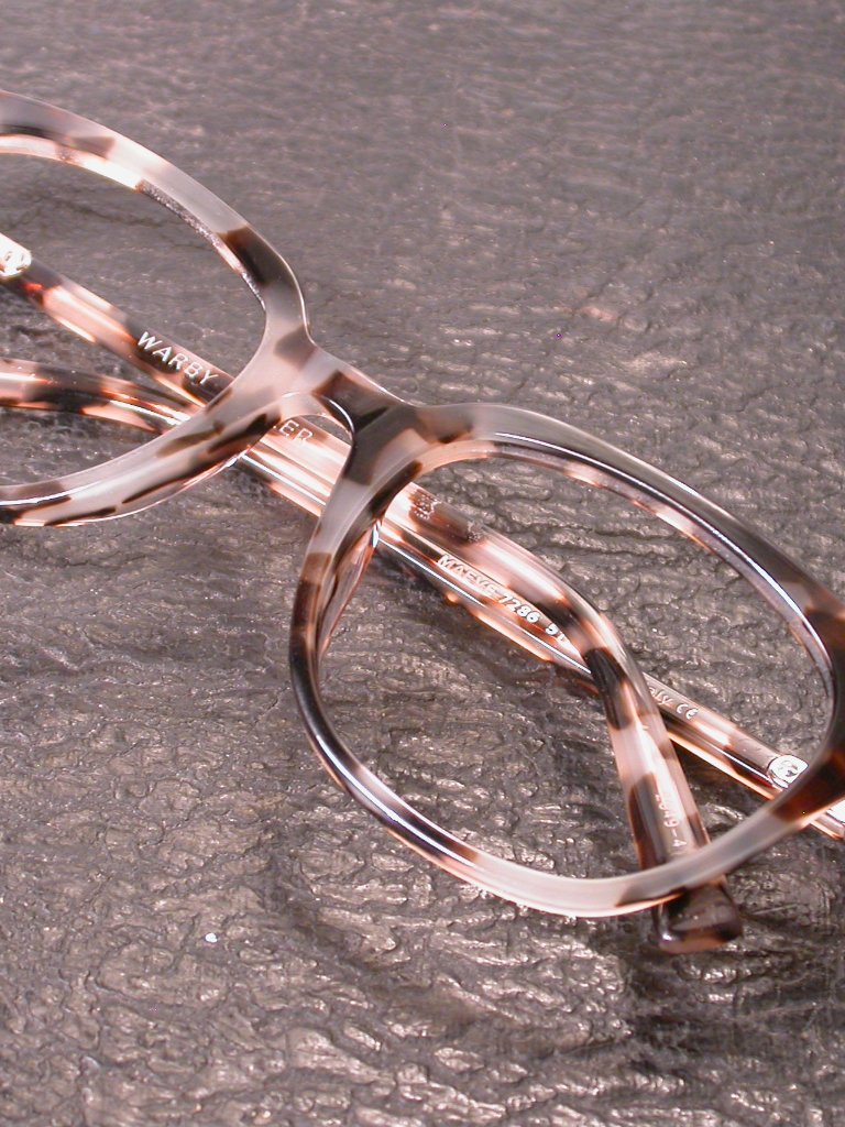 Warby Parker Maeve Tortoise Clear Gold Eyeglasses Frames Italy — image 8 of 8
